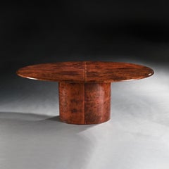 Über Chic Italian Aldo Tura Tobacco Coloured Lacquered Goatskin / Parchment E