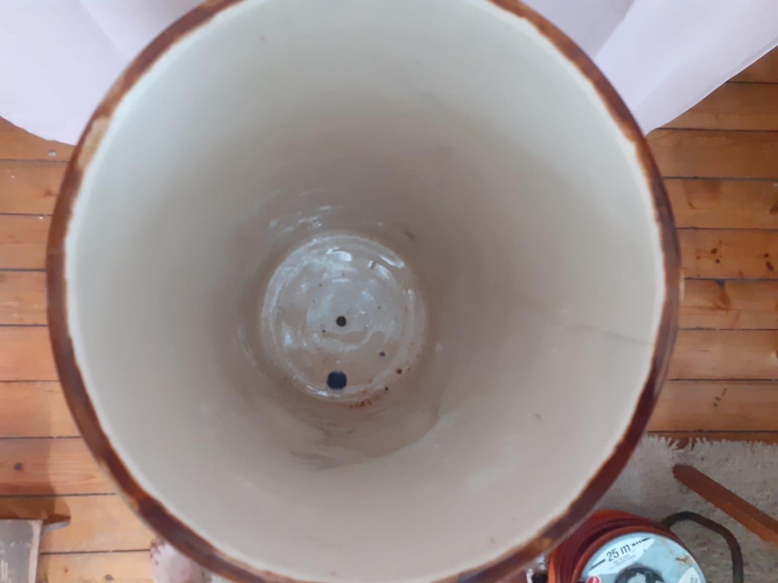An umbrella stand in barbotine In Fair Condition For Sale In Saint-Ouen, FR