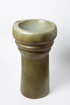 Crémaillère en céramique unique et extraordinaire de Michelle Hartmann, « Les 2 Potiers »