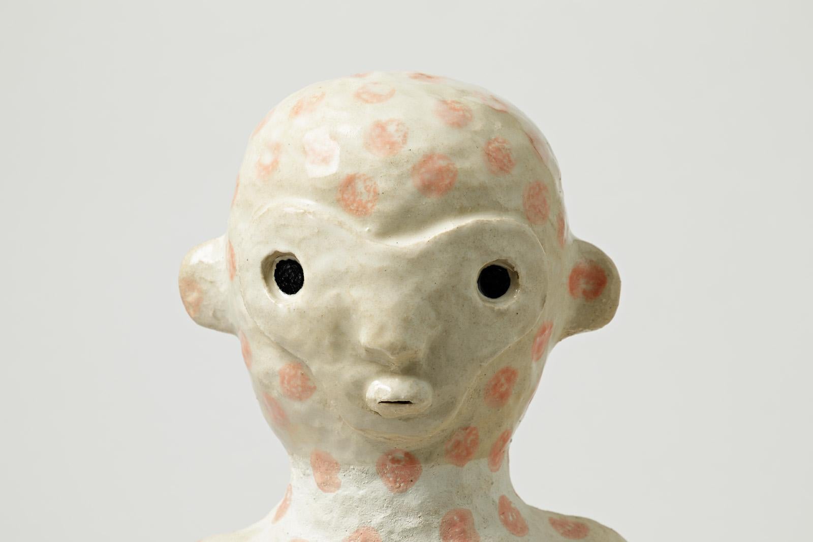 Contemporary Unique Ceramic Sculpture by Laurent Dufour, circa 2018