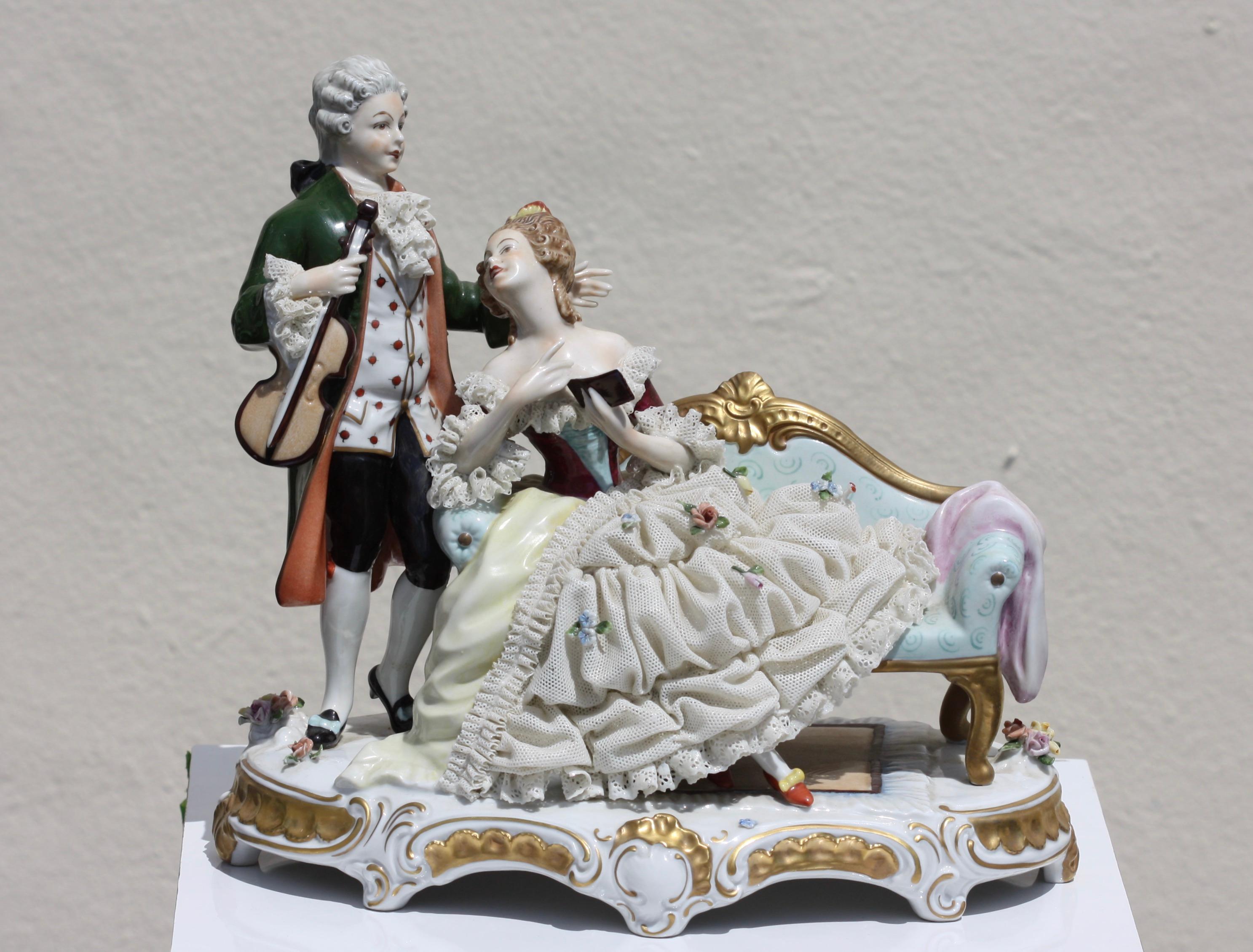 Unterweissbach-Porzellanfigurengruppe, 20. Jahrhundert 1