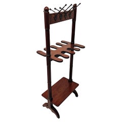 An Unusual 19th Century Double Sided Country House Boot and Coat Rack