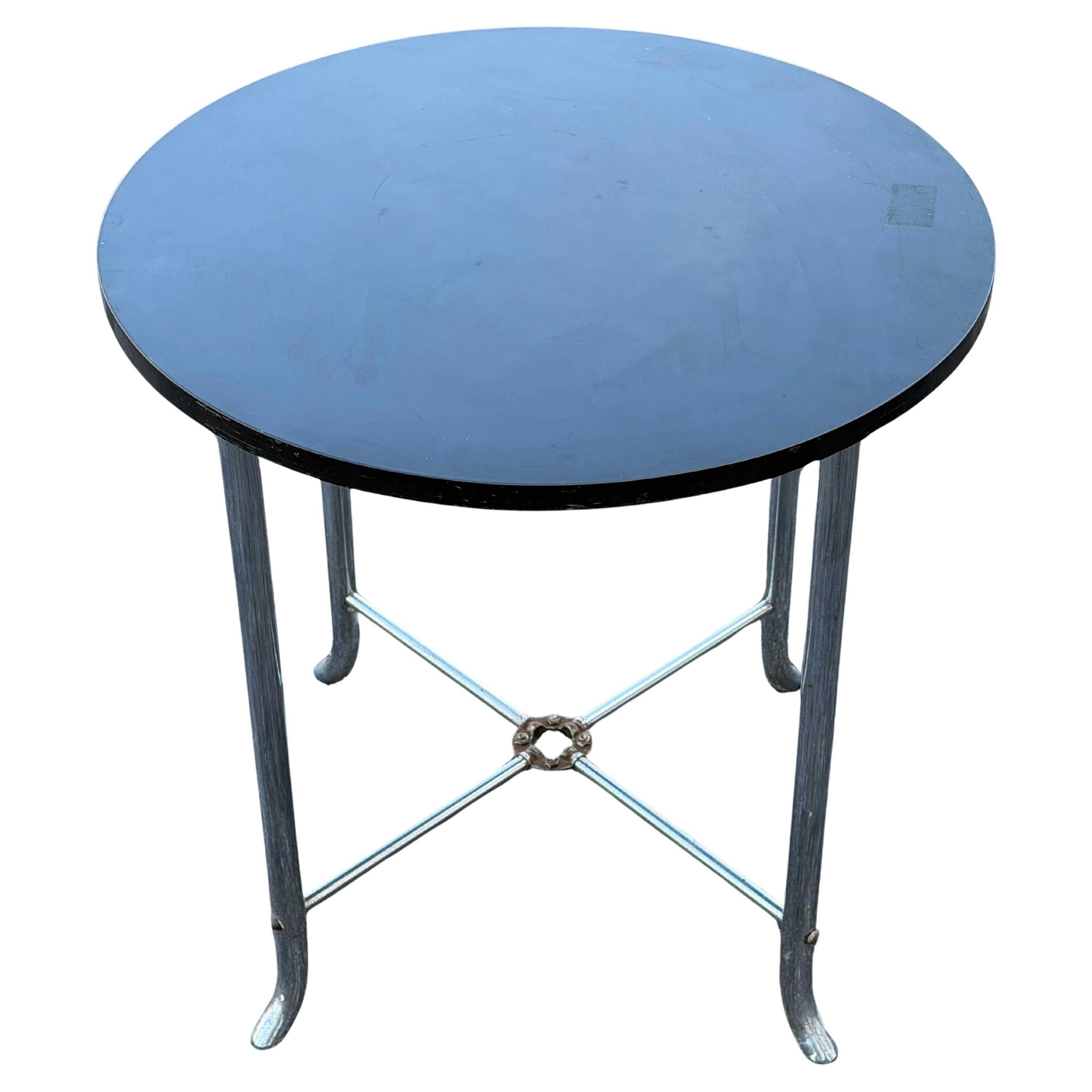 An Unusual Art Deco Table By Chrometube ca
 1930
s