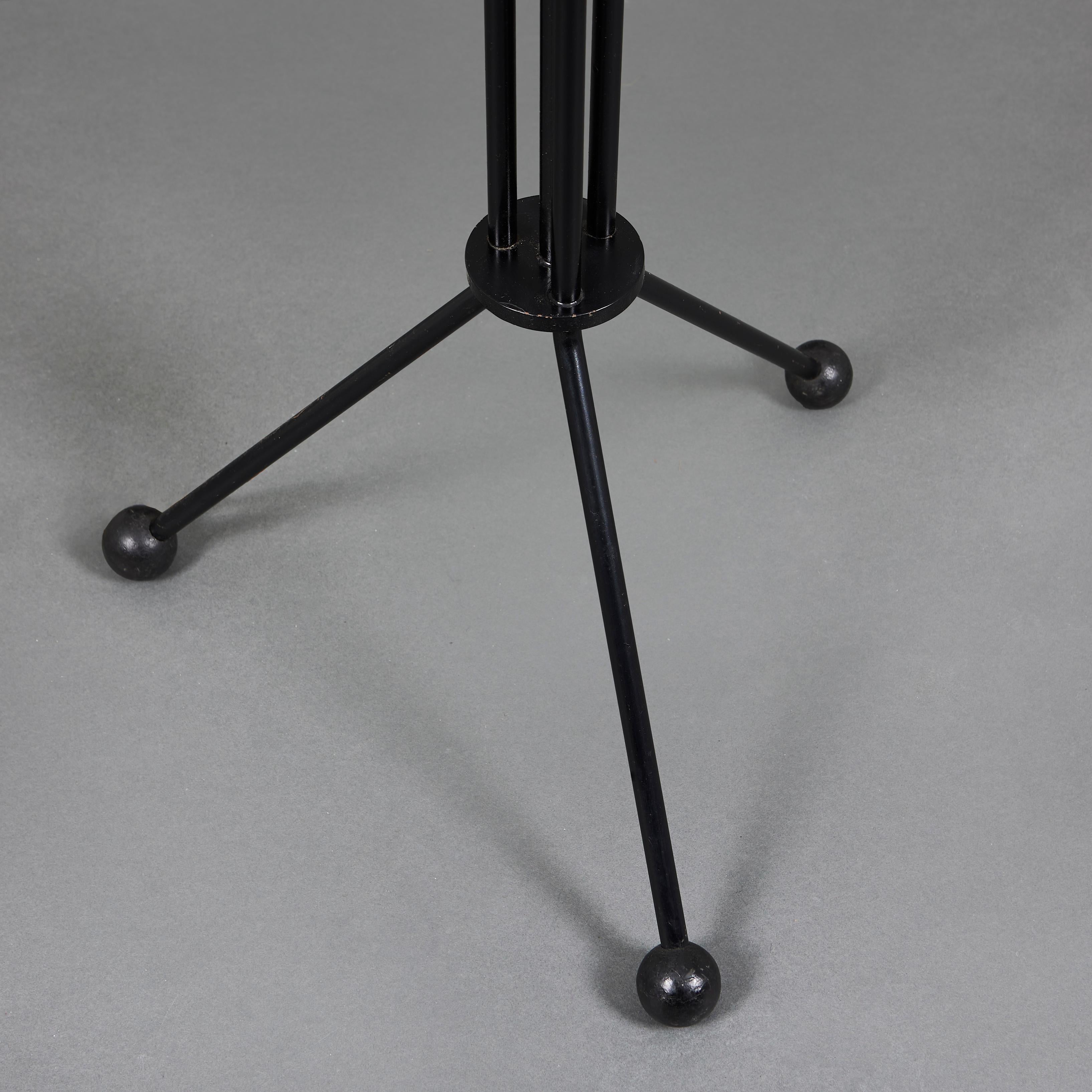 Ebonized An Unusual Atomic Ebonised Standard Lamp For Sale