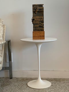Unusual Brutalist Bronze Sculpture by Arlene Abend, circa 1970s