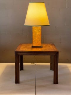 Unusual Burl Lamp Table by Lane