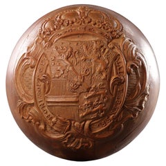 Antique An Unusual Carved Boxwood ‘Sphere’