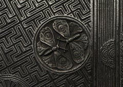Unusual Cast Iron Insert by Thomas Jeckyll