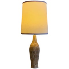 Unusual Ceramic Lamp by Raymor