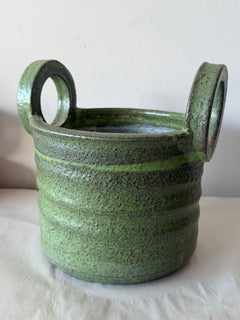 An Unusual Ceramic Vase/Planter By Ad Soesbergen Mobach Holland 1970's