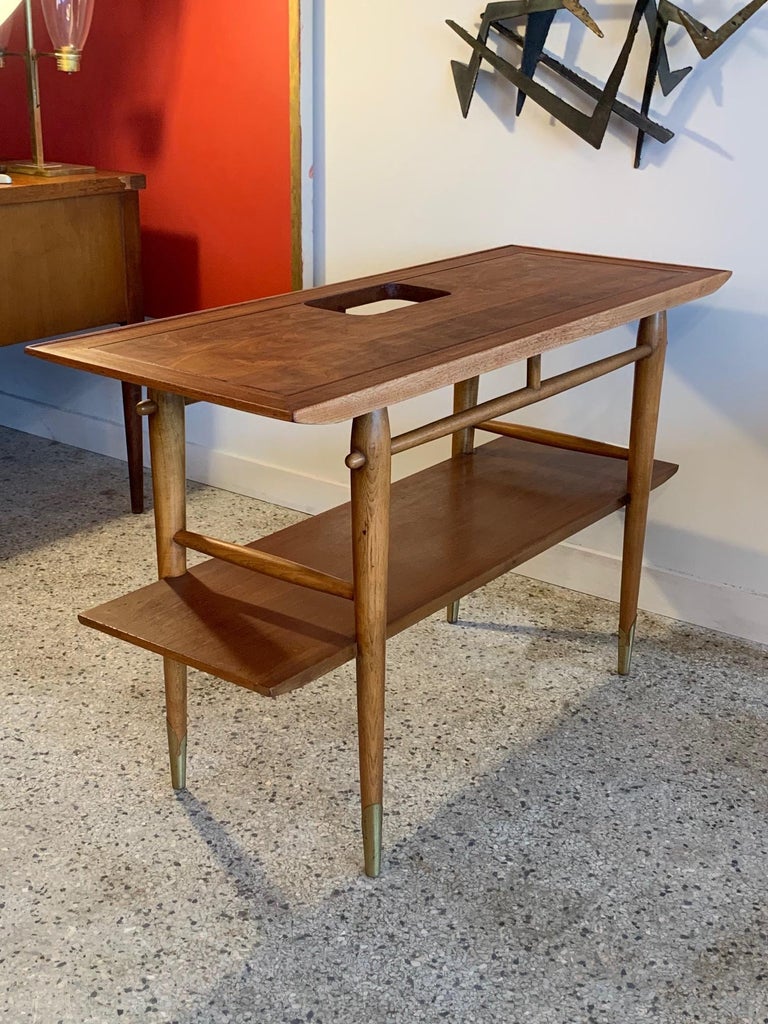 Unusual Console Table by Lane from the "Copenhagen" Collection at 1stDibs
