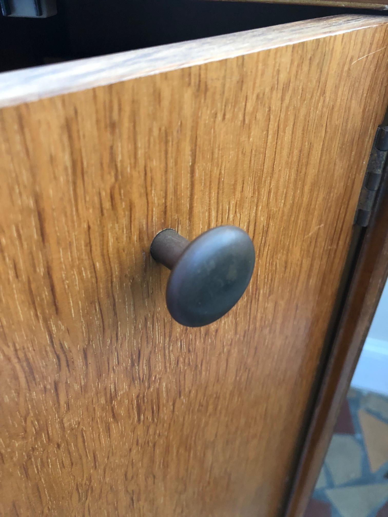 Mid-20th Century Unusual Dunbar Chest with Bifold Doors For Sale