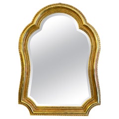 Unusual French Antique Gold Gilt Mirror Unusual French Antique Gold Gilt Mirror