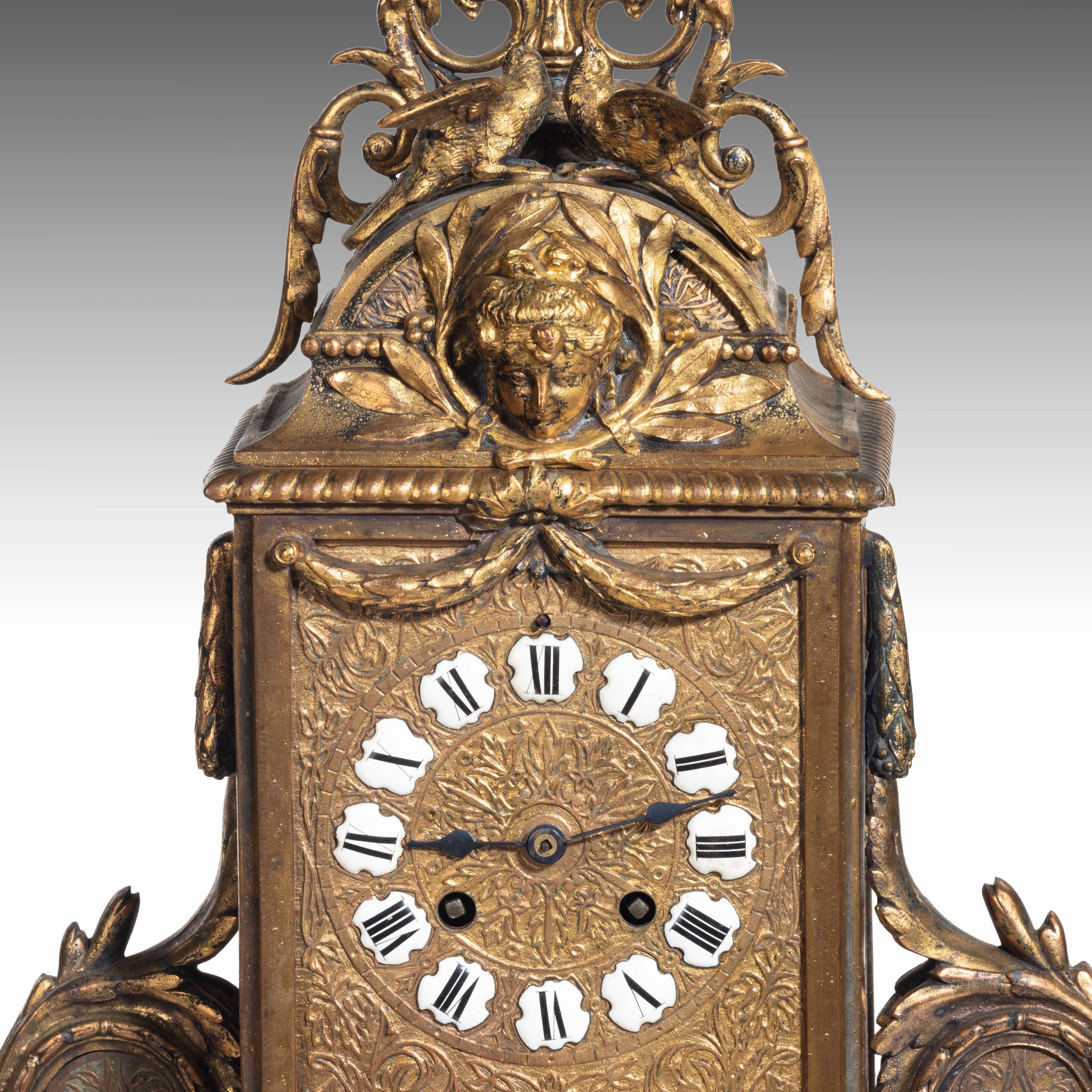 unusual mantel clock