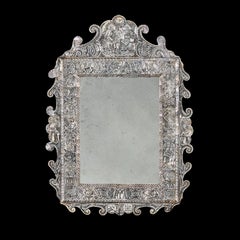 An Unusual Indo-Portuguese Mother of Pearl Mirror