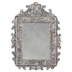 An Unusual Indo-Portuguese Mother of Pearl Mirror