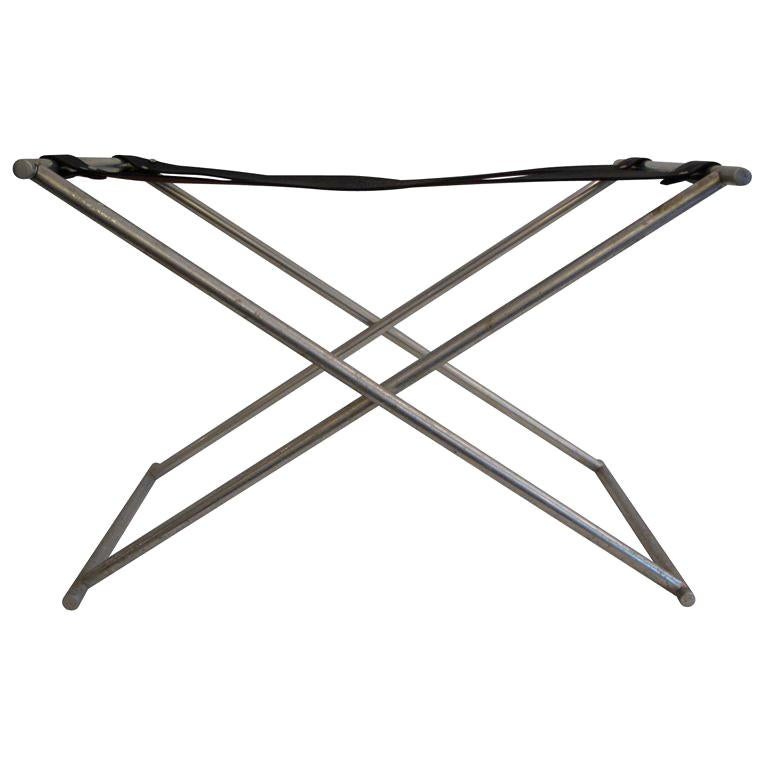 An Unusual Industrial Folding Table For Sale