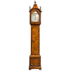 An Unusual, George III Period, Longcase Clock in Walnut Engraved William Harris