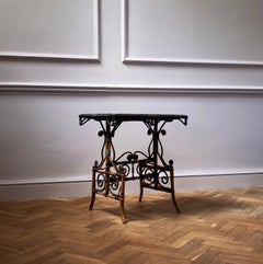 An unusual late nineteenth century Japanese export bamboo table