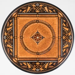 An Unusual Marquetry Top Table Attributed to Jackson & Graham