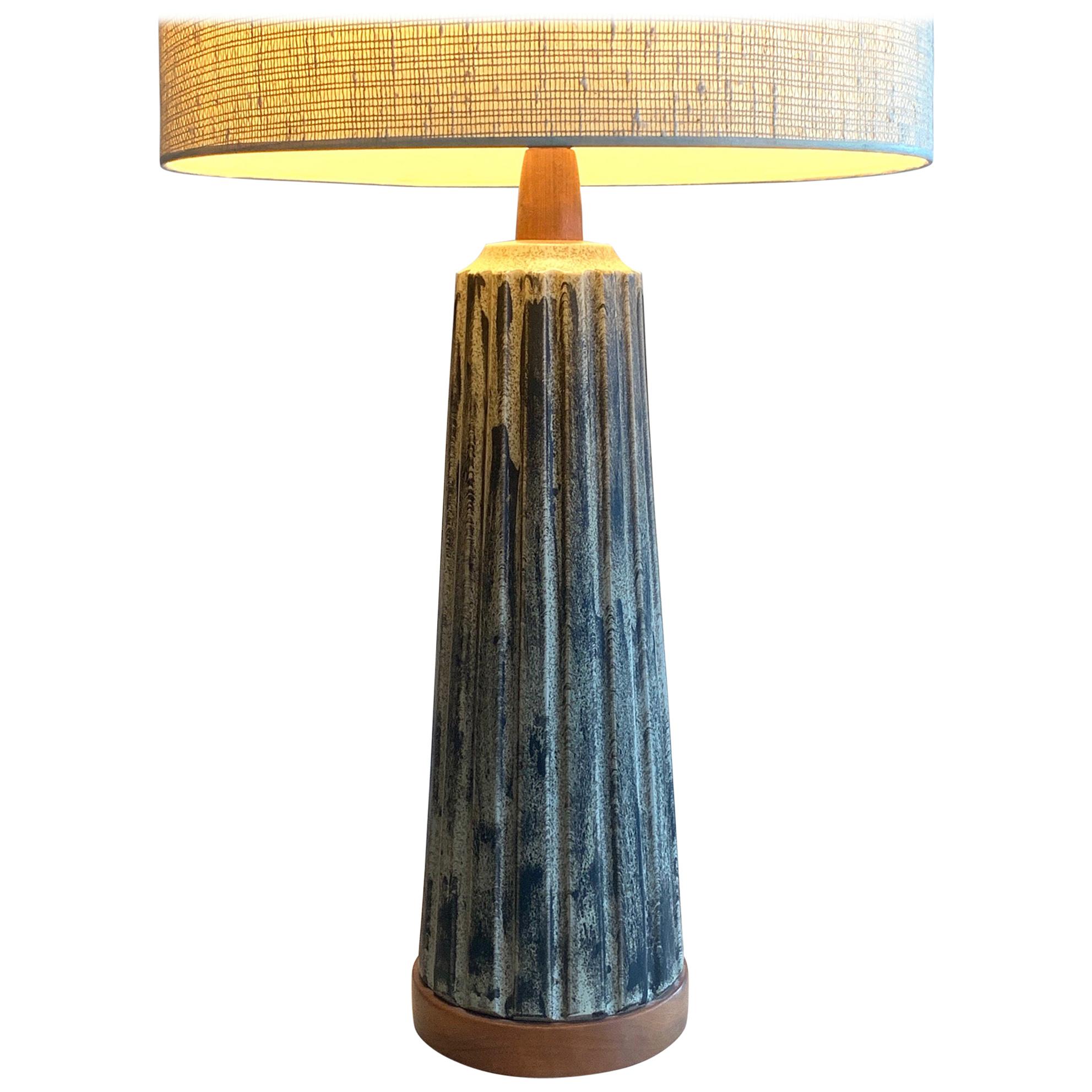Unusual Martz Ceramic Lamp