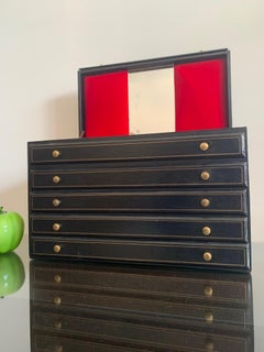 Unusual Miniature Chest or Jewelry Box