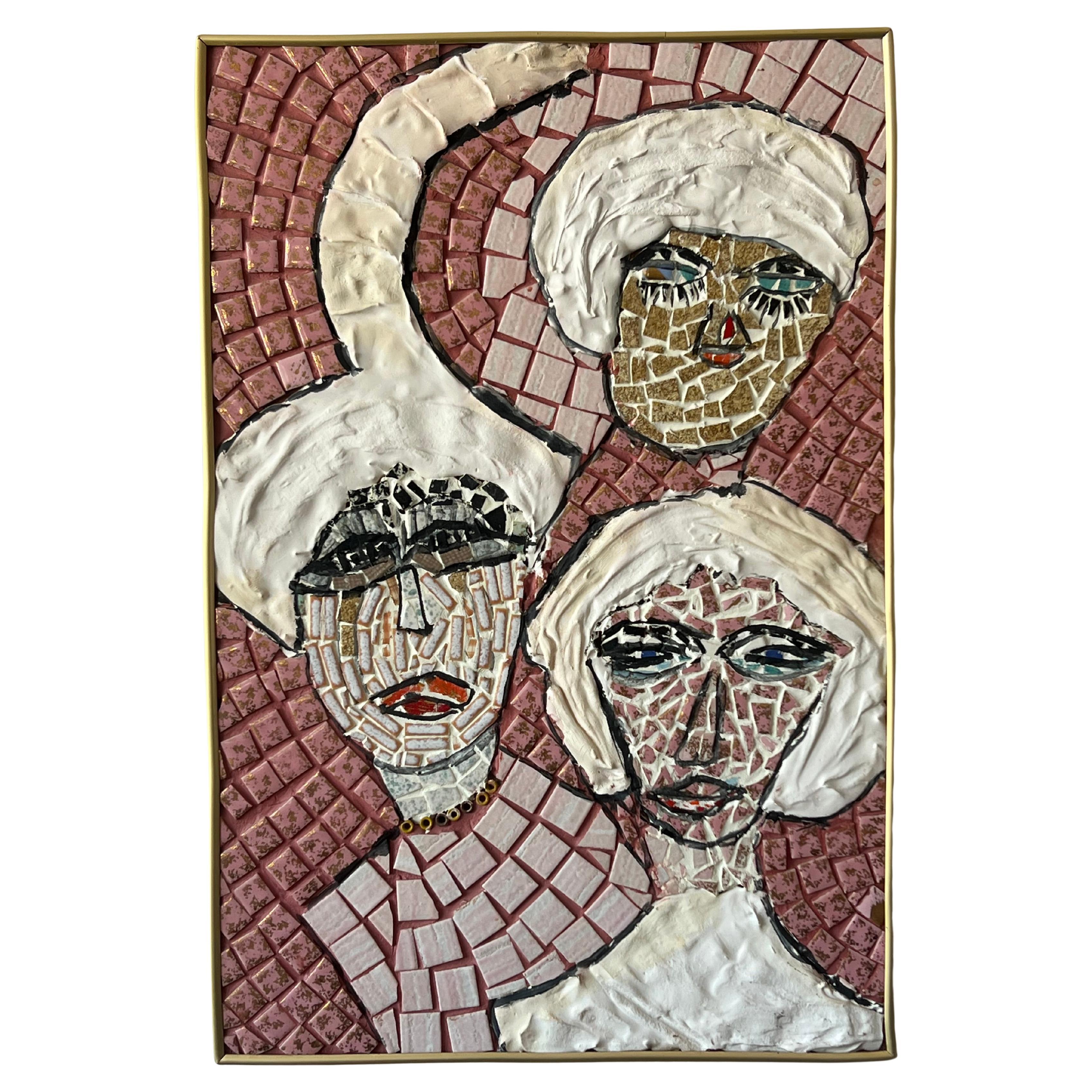 An Unusual Mosaic By Bent Lane Ca
 1966