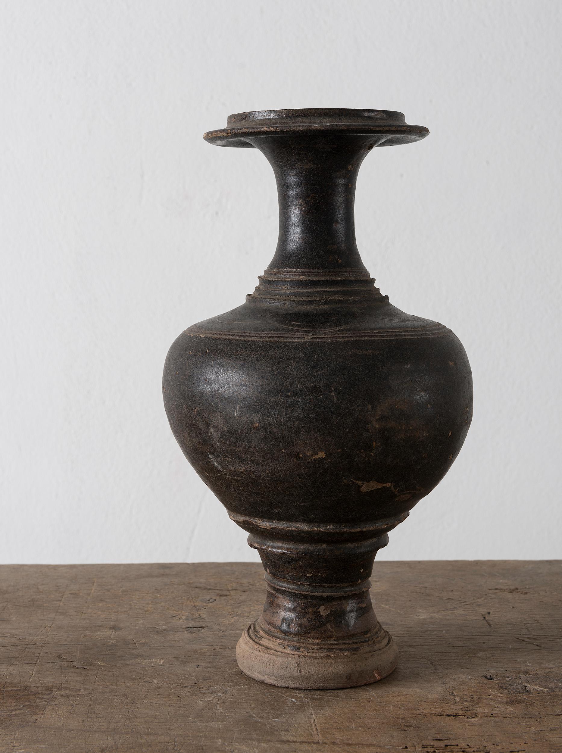 18th Century and Earlier Unusual Near Pair of Khmer Vessels, Angkor Wat Period, 11th-12th Century For Sale