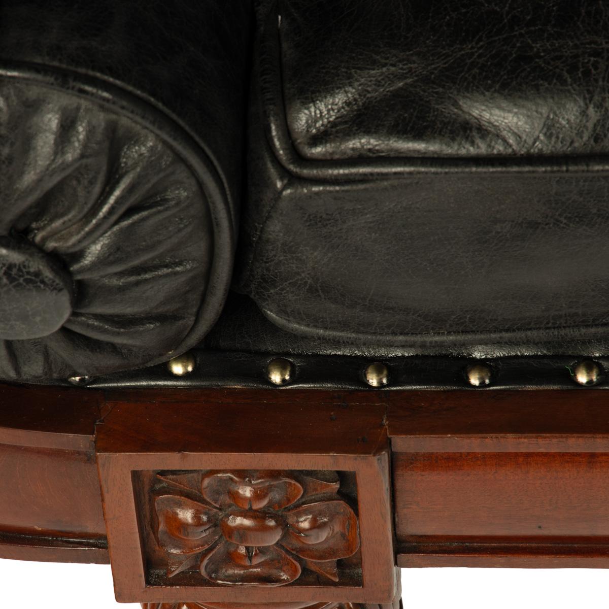 An unusual pair of Regency mahogany day beds in the manner of Gillows For Sale 1