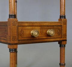 Unusual Regency Period Mahogany Canterbury