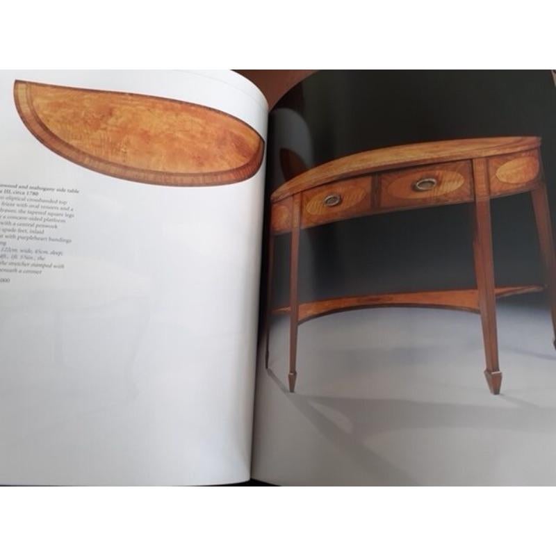An Unusual Sheraton Period Satinwood Demilune Side Table For Sale 4