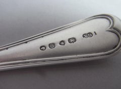 Cuillère à flûte unique fabriquée à Londres par George Adams, 1849