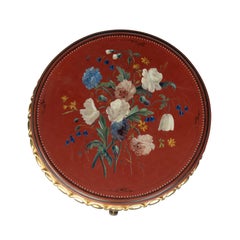 An unusual slate topped parcel gilt walnut table by William Turner & Son