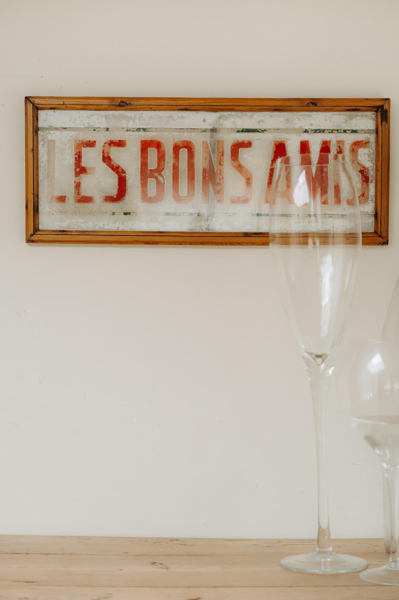 ein xl-glas champagnerglas .. im Zustand „Gut“ im Angebot in Brecht, BE