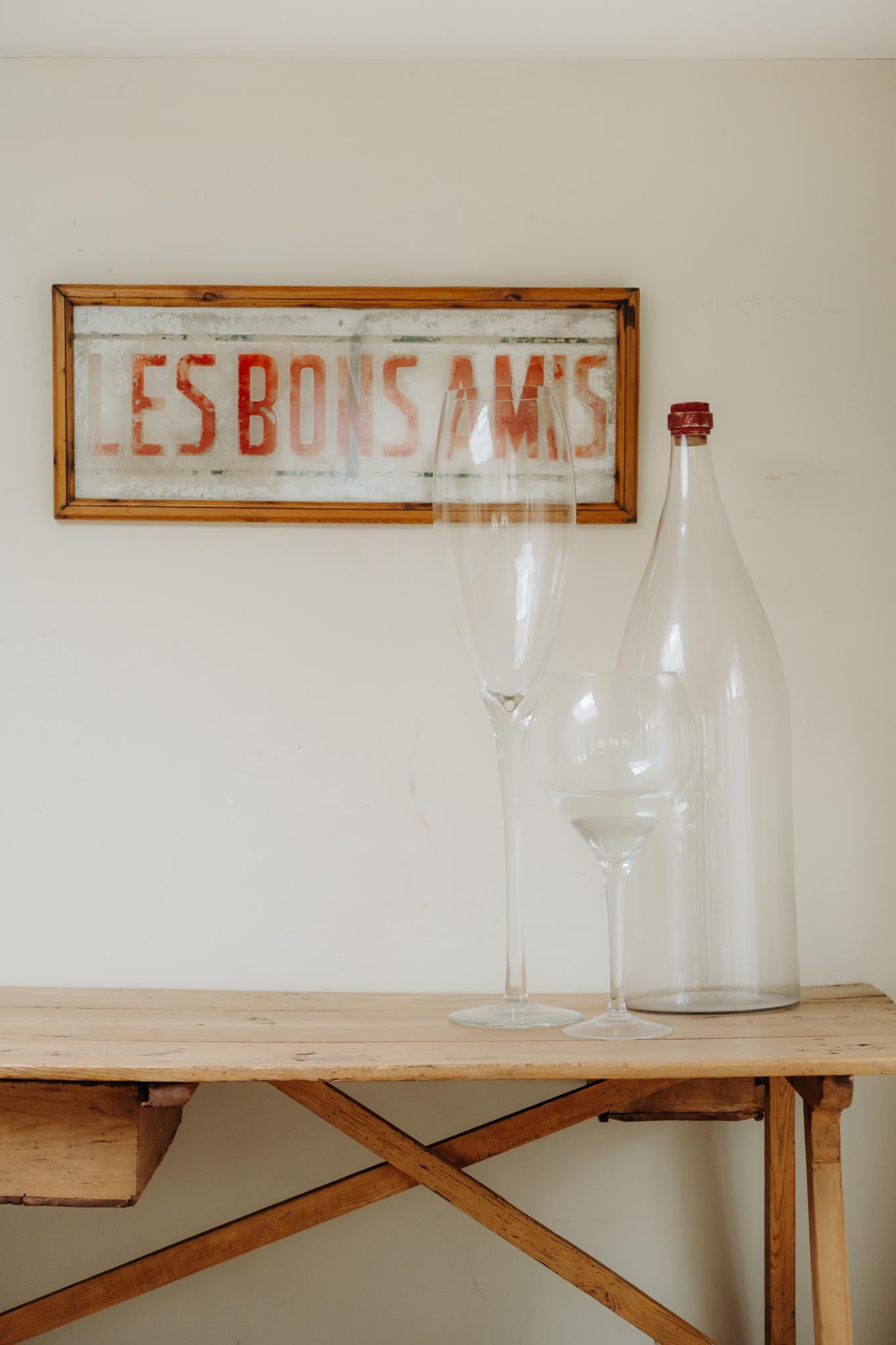 ein xl-glas champagnerglas .. im Angebot 1