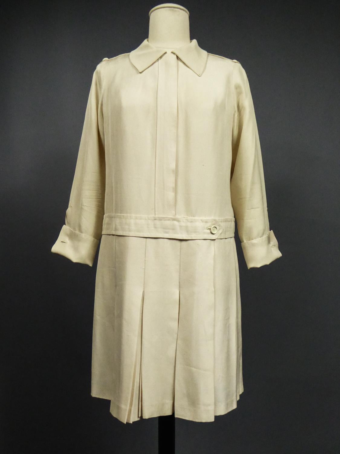 An Yves Saint Laurent Cocktail Dress Numbered 15193 - 1965 Collection In Excellent Condition In Toulon, FR