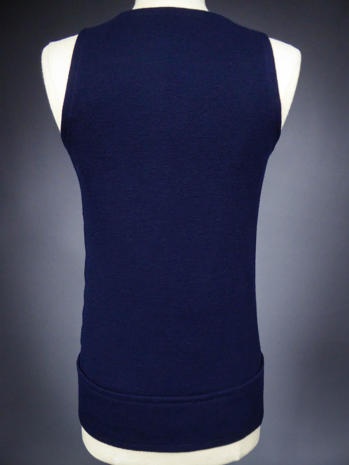 Un corsage couture Yves Saint Laurent numéroté 18603, collection 1967 en vente 6