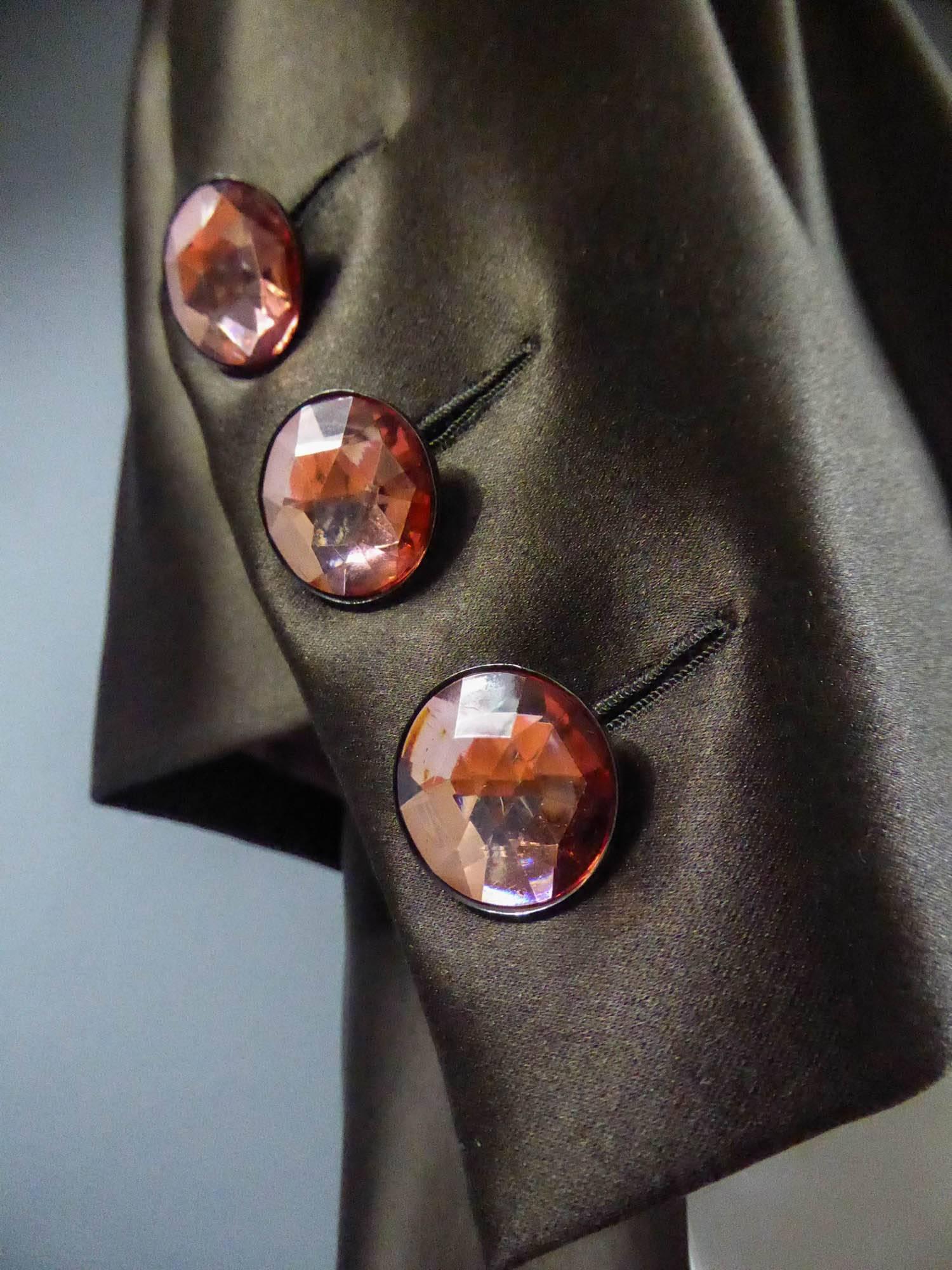 Ein Yves Saint Laurent Couture Abend-Set Nummeriert 65123, um 1989 im Angebot 7