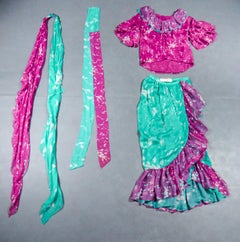 Un ensemble de bohème d'été Yves Saint Laurent Couture numéroté 43005 Circa 1976