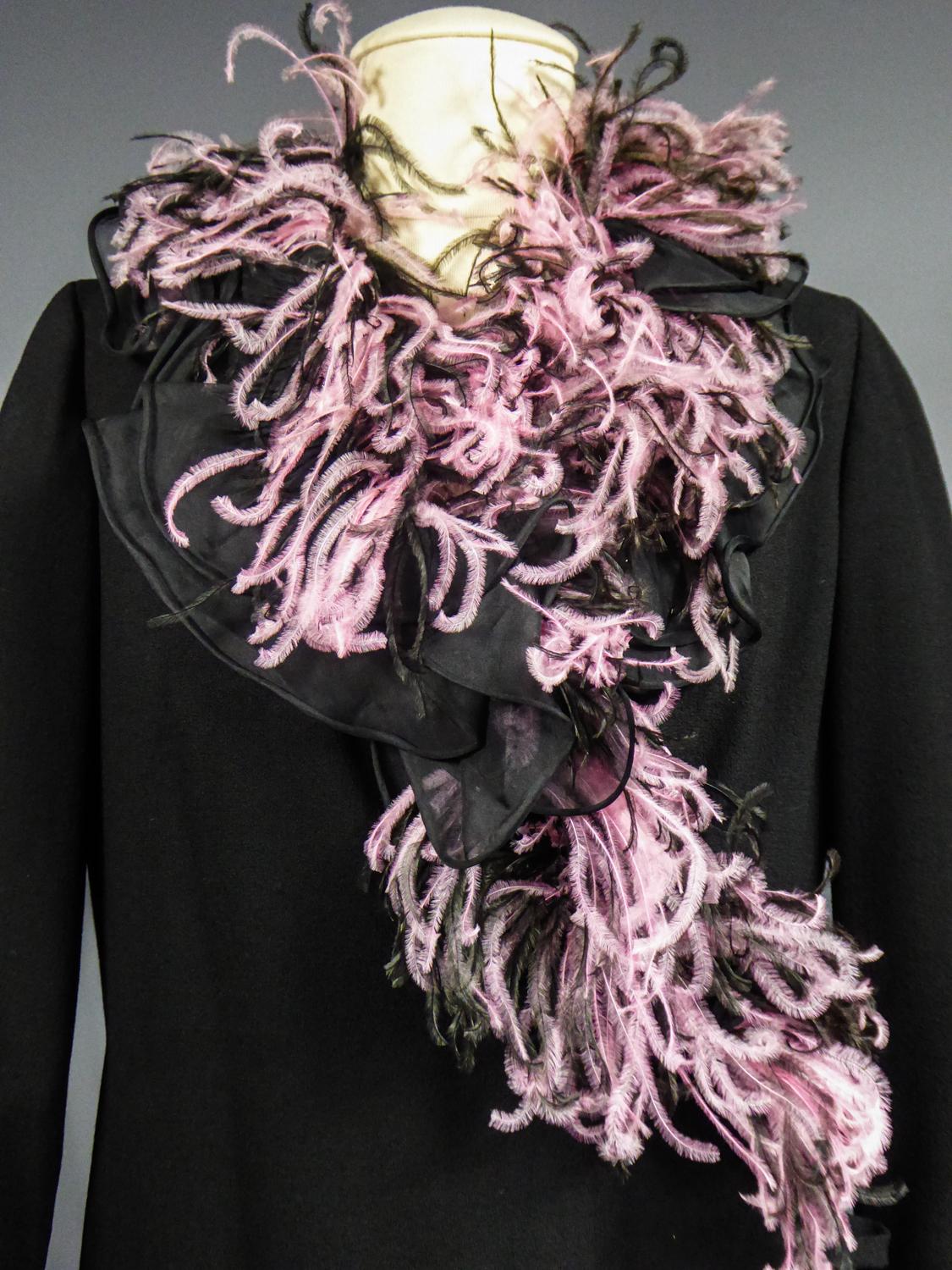 Robe Manteau Haute Couture Yves Saint Laurent numérotée 29390 Circa 1970/1980 Pour femmes en vente