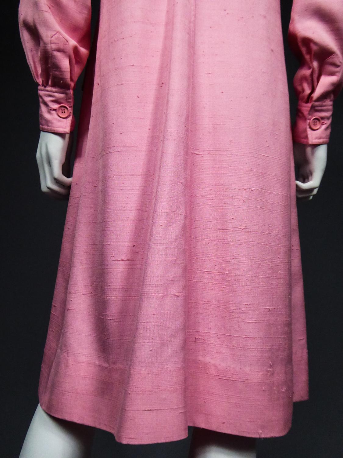 An Yves Saint Laurent Rive Gauche Blouse Saharian Style Dress Circa 1980 9