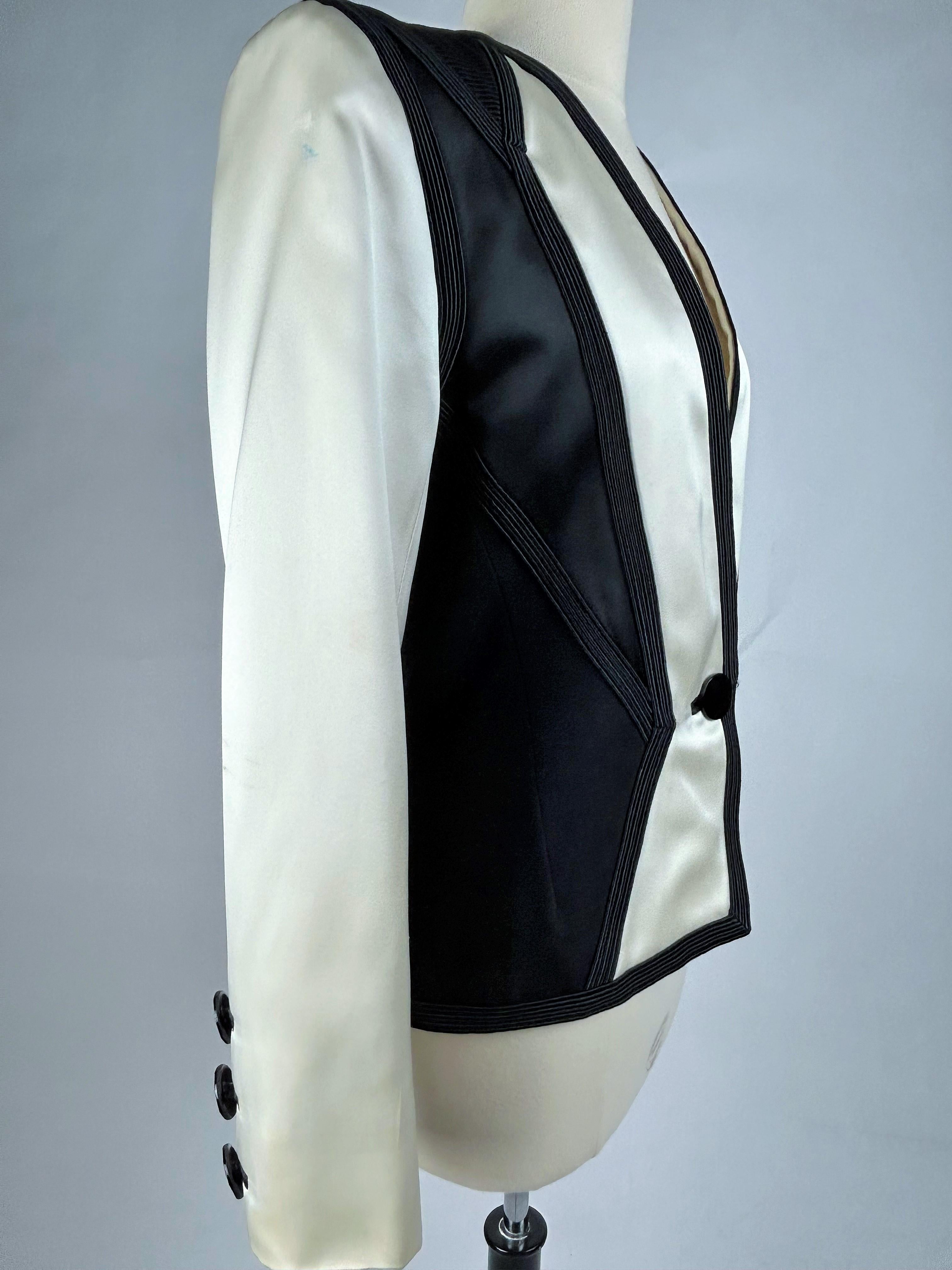 Ein Yves Saint Laurent Rive Gauche-Jacke, inspiriert von Picasso, um 1989 im Angebot 6
