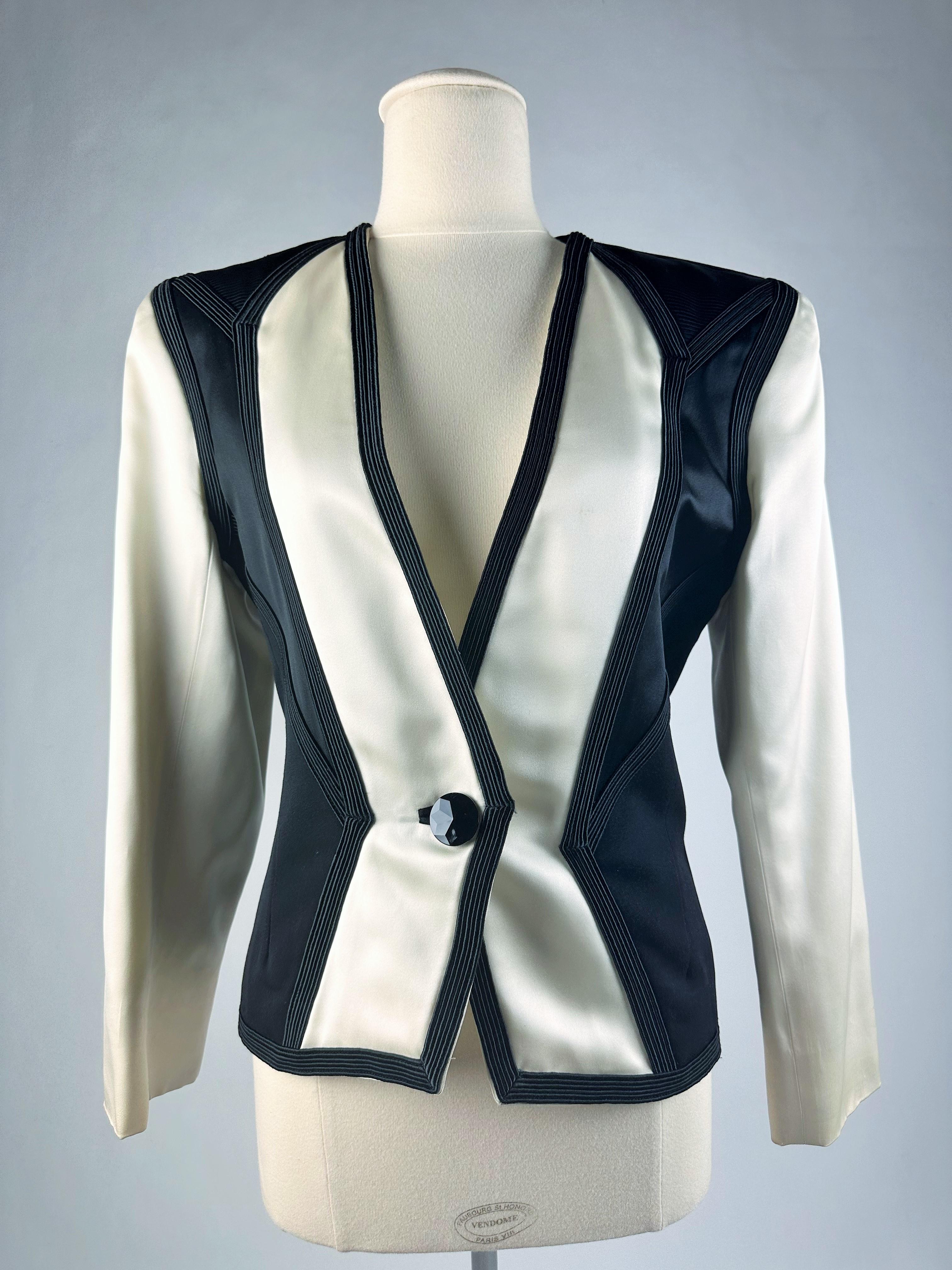 Ein Yves Saint Laurent Rive Gauche-Jacke, inspiriert von Picasso, um 1989 im Zustand „Gut“ im Angebot in Toulon, FR