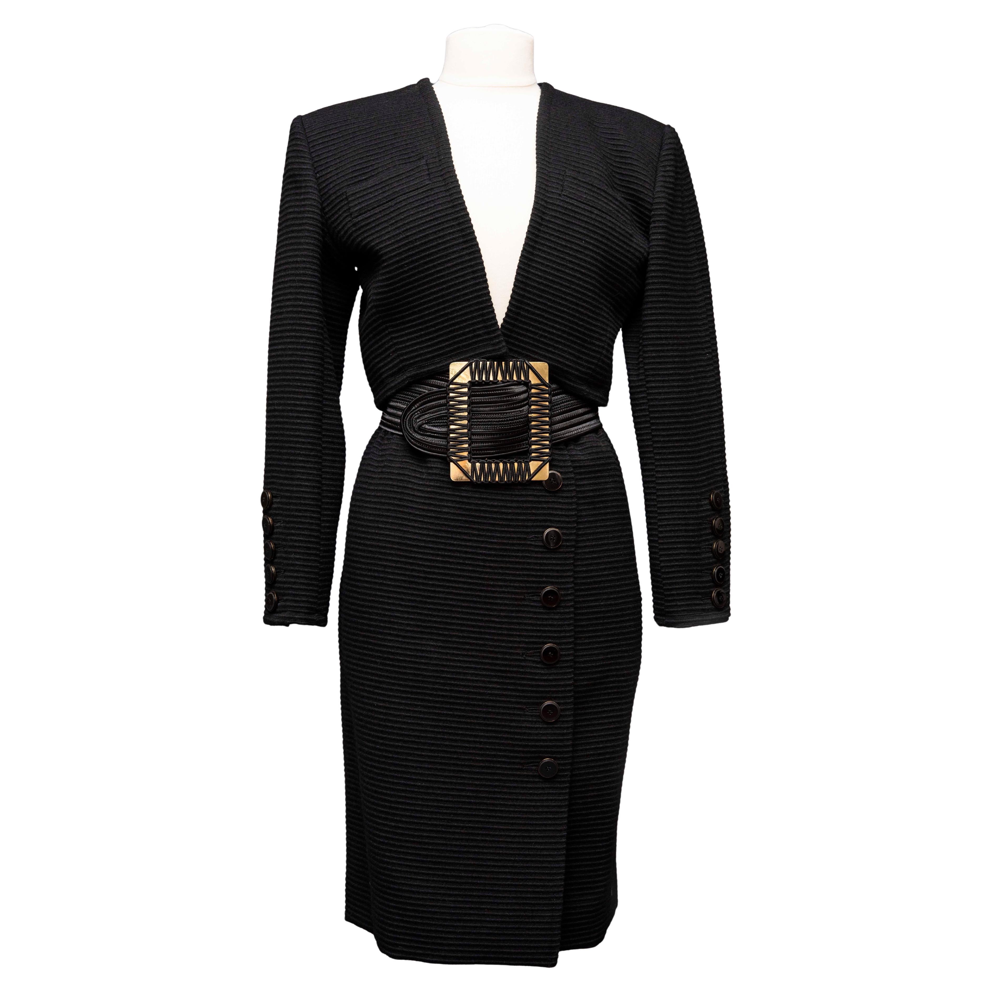 Un traje de falda Yves Saint Laurent Rive Gauche Circa 1988/1992