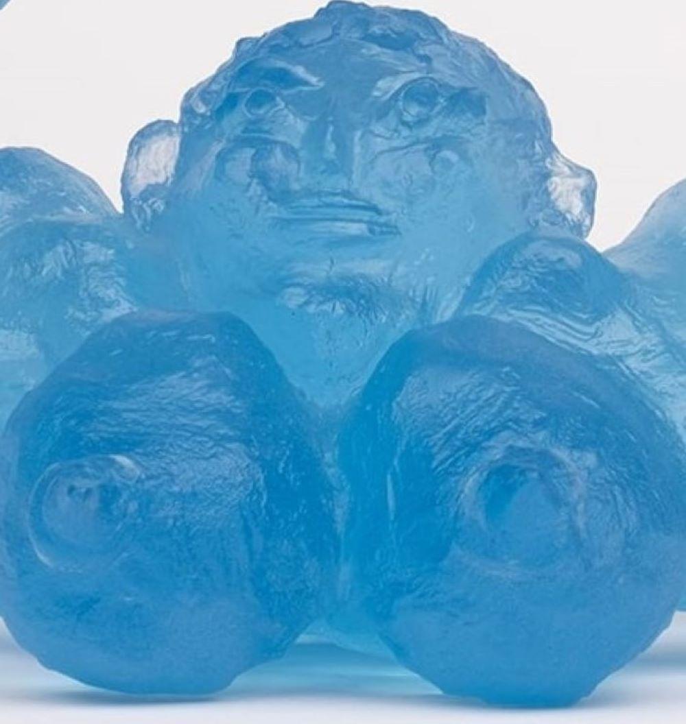 Les Triplettes (bleu) Par Ana Benaroya en vente 3