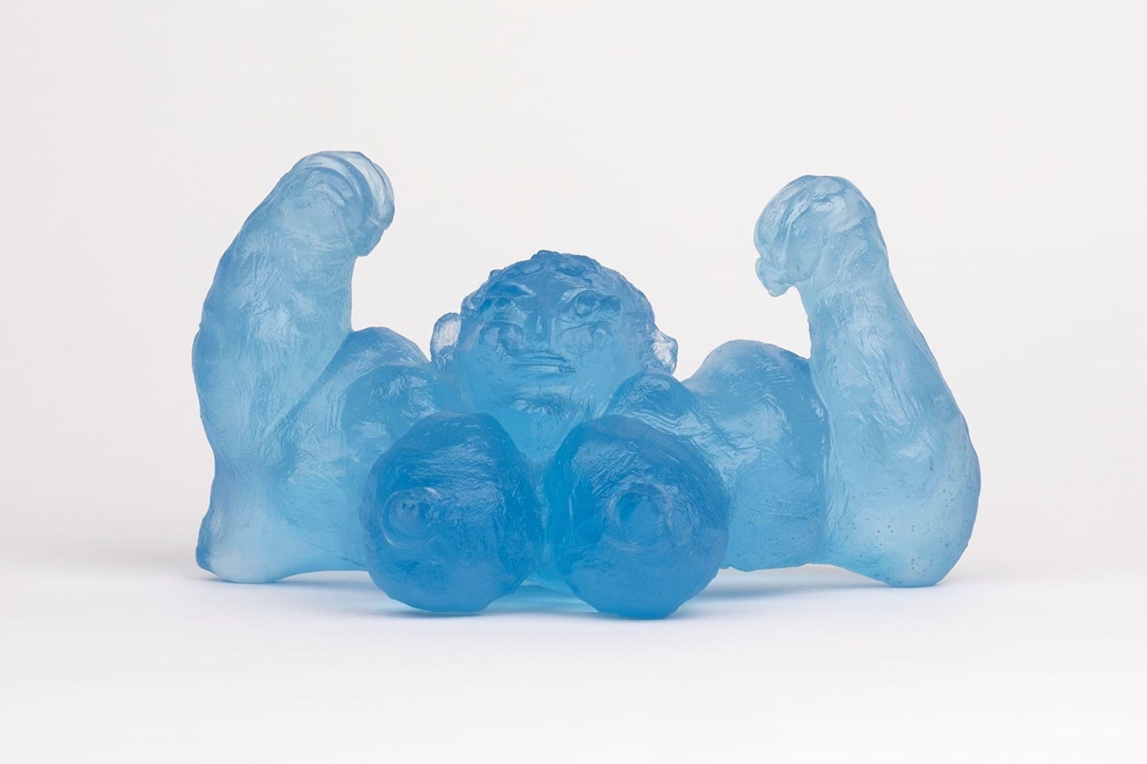 The Triplets (blue) By Ana Benaroya