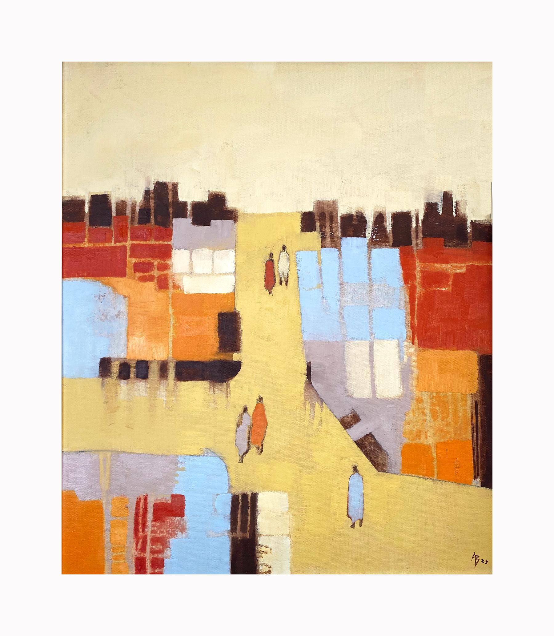 Paysage urbain avec des personnages dans un environnement urbain abstrait

INFORMATIONS COMPLÉMENTAIRES :

Peinture à l'huile sur toile
52 H x 61 L x 4 P cm (20.47 x 24.02 x 1.57 in)
Vendu encadré

Veuillez noter que les images insitu ne sont qu'une
