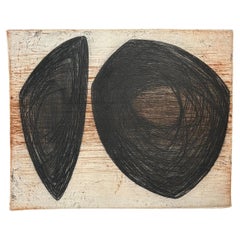 Ana Eva Bergman - G 21953 Deux Formes Noires Ou Deux Univers