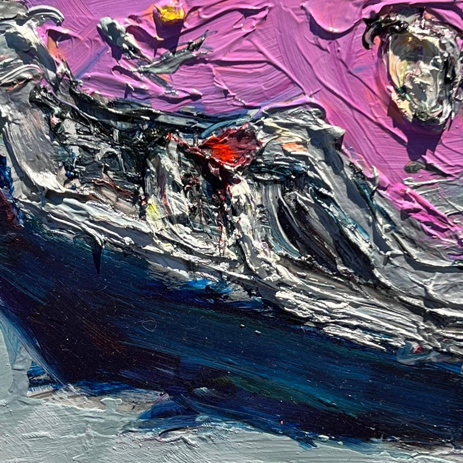 Cabrio rosa (3) - Painting Contemporaneo di Ana Guzman