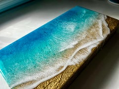 "Un momento nel tempo" (2024) di Ana Hefco, paesaggio originale a tecnica mista